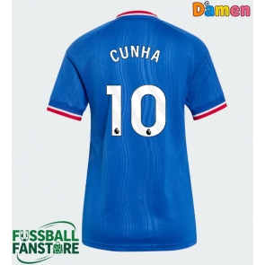Manchester United Matheus Cunha #10 Replik Auswärtstrikot Damen 2026-27 Kurzarm